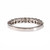 Estate Half Way Around Diamond Wedding Band Ring B