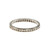 Peter Suchy Channel Set Diamond Band Eternity Ring 18k White Gold 