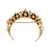 Vintage 1950 Victorian Revival Crescent Opal Pin 14k Yellow Gold