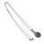 South Sea Black Cultured Pearl Pendant Diamond 18k White Gold
