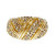 Estate 1960 Diamond Dome Ring 14k Yellow Gold