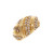 Estate 1960 Diamond Dome Ring 14k Yellow Gold