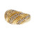 Estate 1960 Diamond Dome Ring 14k Yellow Gold