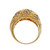 Estate 1960 Diamond Dome Ring 14k Yellow Gold