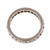 Vintage 1940 Diamond Eternity Band Ring Platinum Size 7.5 