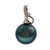 Tahitian South Sea Black Pearl Cultured Pendant 18k White Gold