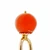 Victorian Hair Ornament Coral 18k Pink Gold 