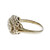 Vintage 1950 Diamond Dome Ring 14k White Gold
