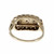 Vintage 1950 Diamond Dome Ring 14k White Gold