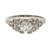 Estate Old European Cut 1930 Diamond Engagement Ring Platinum