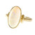 Peter Suchy GIA Certified Natural Opal Ring 18k Yellow Gold 