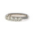 Peter Suchy Groove Set Diamond Wedding Band Ring Platinum 