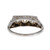 Vintage Filigree 1930 Old Mine Cut Diamond Engagement Ring 14k White Gold 