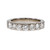 Peter Suchy Brilliant Cut Groove Set Diamond Wedding Band Ring Platinum 