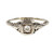 Vintage Filigree 1930 Old European Cut Diamond Ring