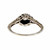 Vintage Filigree 1930 Old European Cut Diamond Ring
