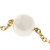 Estate Pearl By The Yard Necklace Cultured Akoya 14k Yellow Gold 