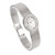 Omega 18k White Gold Diamond Halo Ladies' Wristwatch, Circa 1960s
