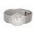 Omega 18k White Gold Diamond Halo Ladies' Wristwatch, Circa 1960s