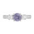 Peter Suchy GIA 1.02 Round Sapphire Diamond Platinum Engagement Ring