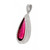 Peter Suchy 6.06 Carat Pink Tourmaline Diamond White Gold Pendant