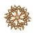 Vintage 1940 Sunburst Design Pin Pendant 14k Rose Gold Cultured Pearl Diamond 