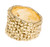 Woven Yellow Gold Band Ring