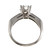 Vintage Transitional Cut Diamond Engagement Ring Platinum