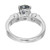 2.11 Carat GIA Certified Sapphire Diamond Platinum Three-Stone Engagement Ring