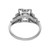 EGL Certified 2.07 Carat Diamond Art Deco Platinum Engagement Ring