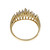 Estate Round & Baguette Diamond Ring 14k Yellow Gold 