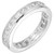 Byard Brogan 2.40ct Princess Cut Diamond Eternity Band Ring Platinum