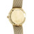 Omega Yellow Gold Constellation Mesh Band Quartz Wristwatch