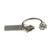 Tiffany & Co Globe Passport Key Ring Silver Keychain