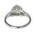 Peter Suchy Art Nouveau Inspired Diamond Engagement Ring Platinum Old Mine Cut