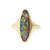  KBN Designer Fine Opal Ring 14k Yellow Gold 