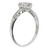Vintage Jabel Diamond Engagement Ring .30ct Transitional Cut 1940 Platinum 