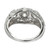 Vintage Art Deco 1920 Old European Cut Diamond Engagement Ring Platinum 