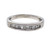 Channel Set Princess & Baguette Cut Diamond Wedding Band Ring Platinum 