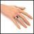 Peter Suchy GIA 3.24 Carat Blue Sapphire Diamond Three-Stone Engagement Ring 