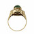 Natural Jadeite Jade Ring 14k Gold Diamond GIA Certified 