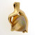  Estate Freeform 3.00ct 14k Translucent Opal Pendant