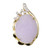 GIA Certified   Purple Jadeite Jade Diamond Pendant 