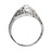 EGL Certified  1.00 Carat Diamond Platinum Engagement Ring 