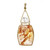 Peter Suchy Quartz Crystal Manifestor Pendant 18k Gold Iron 