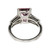 Peter Suchy 6.34 Carat Pink Sapphire Diamond Platinum Engagement Ring