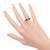 Victorian .63 Carat Diamond  Rose Gold Ring
