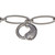 Tiffany & Co Elsa Peretti Sterling Silver Charm Bracelet