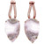 Peter Suchy 27.35 Carat Large Agate Rose Gold Dangle Earrings 