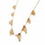 McTeigue 8 Bow Rose Gold Chain Pendant Necklace